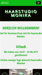 Mobile Screenshot of haarstudio-monika.at